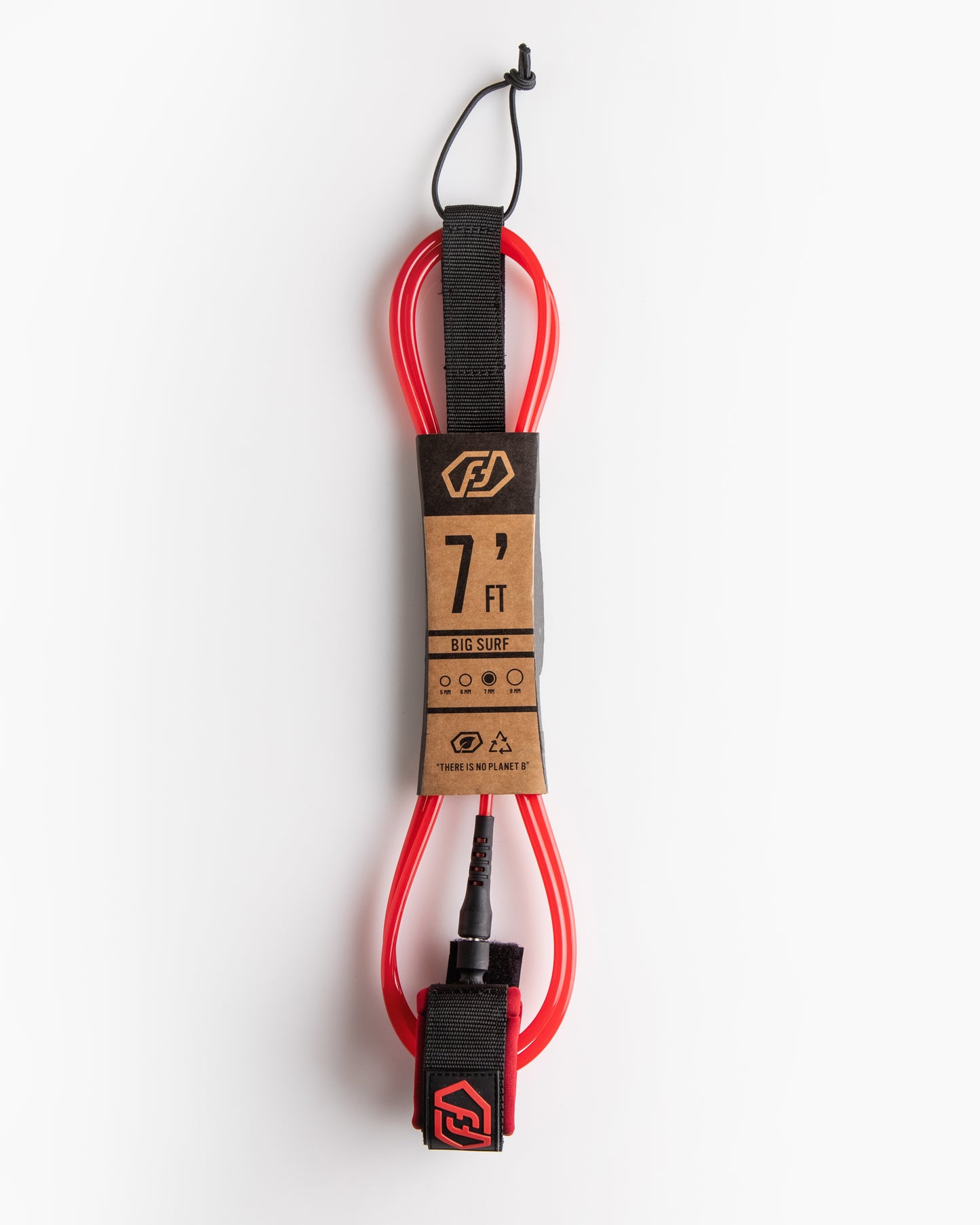 FF LEASH 7' - 7 mm RED