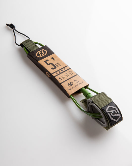 FF LEASH 5' - 5 mm ARMY GREEN