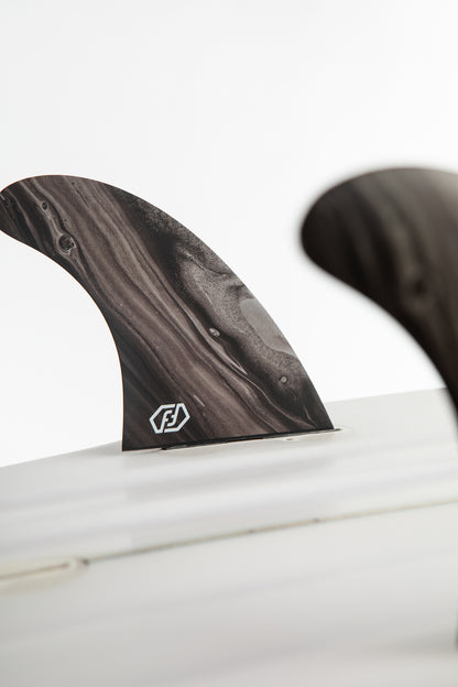 PERFORMANCE TWIN FIN BLACK. FS2