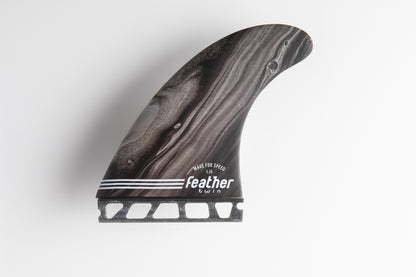 PERFORMANCE TWIN FIN BLACK. FUTURES