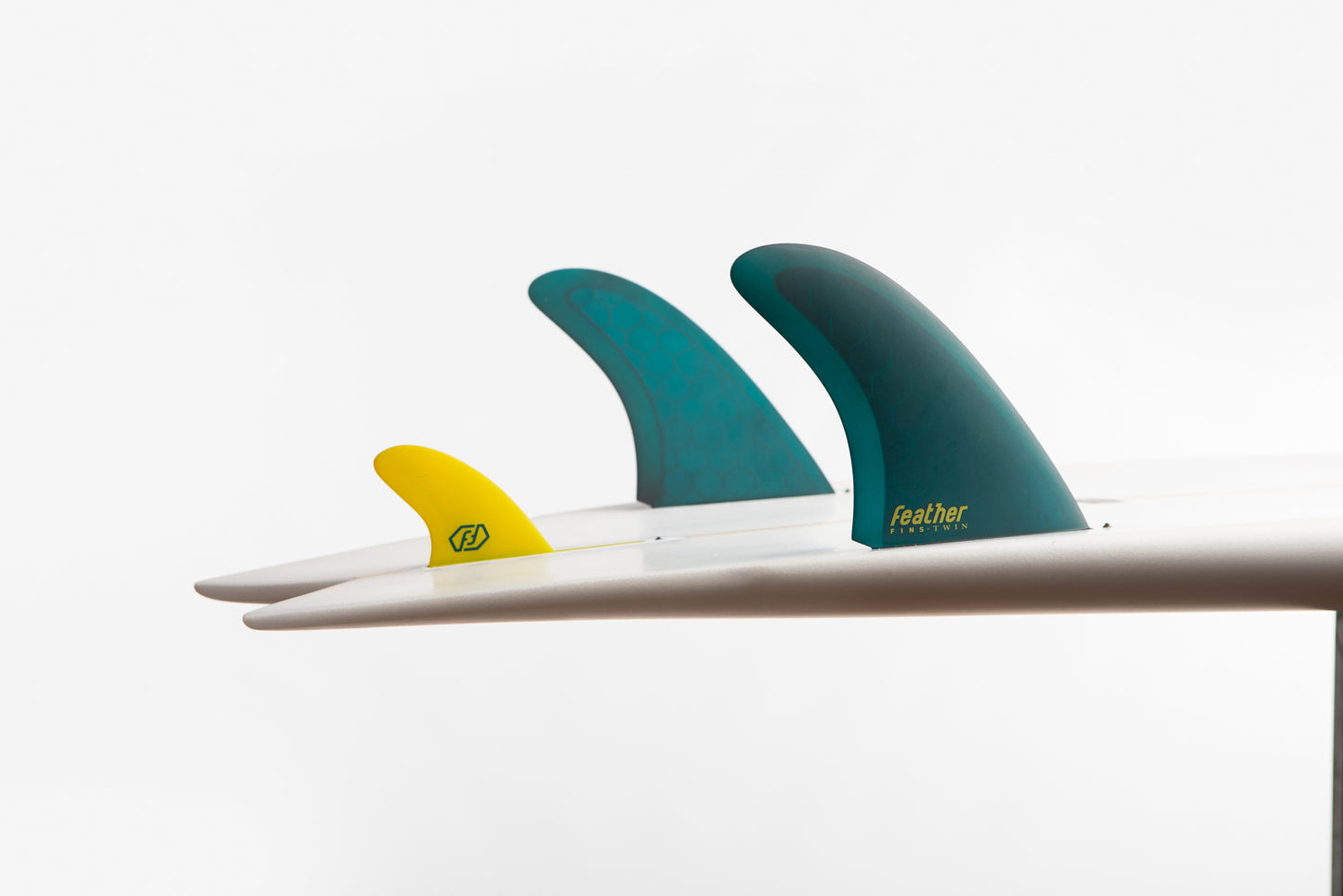 A.I. GREEN TWIN FIN 2+1. DUAL TAB