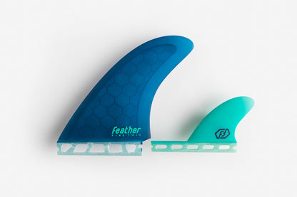 A.I. BLUE TWIN FIN 2+1. FUTURES