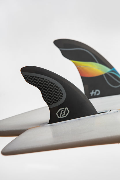 HYDRODYNAMIC TWIN FIN 2+1. FUTURES